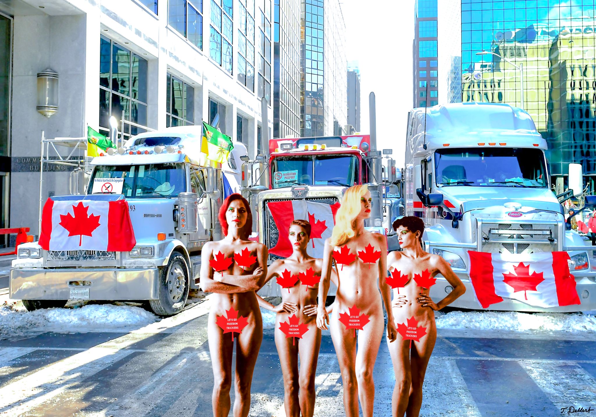 Naked Freedom Girls in Canada 2